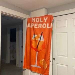 Aperol Spritz Pun Towel